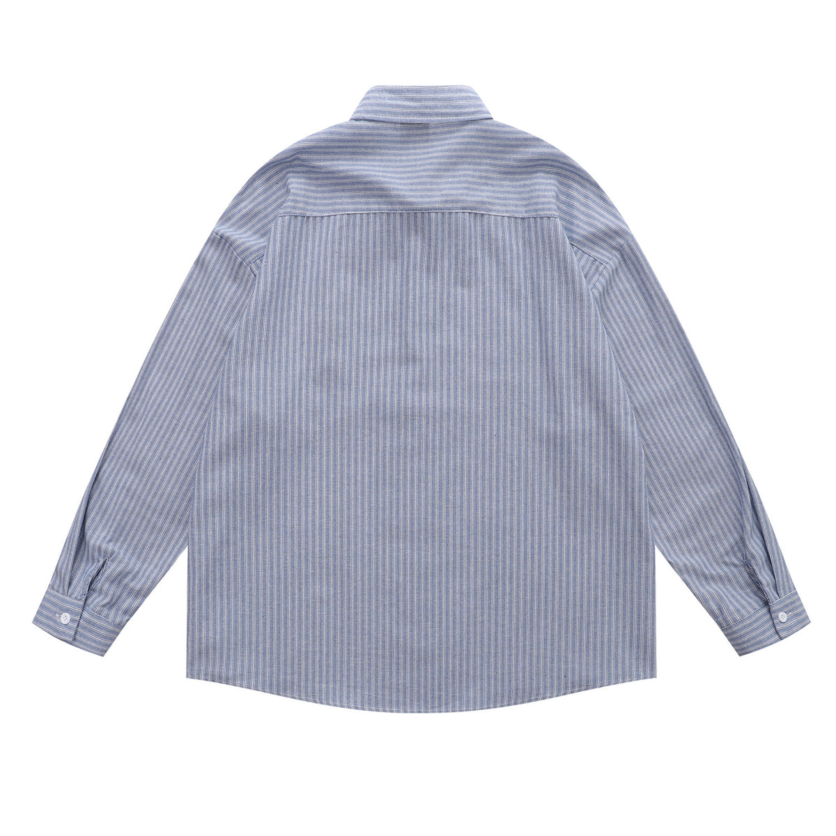 復古趣味斑點狗長袖襯衫