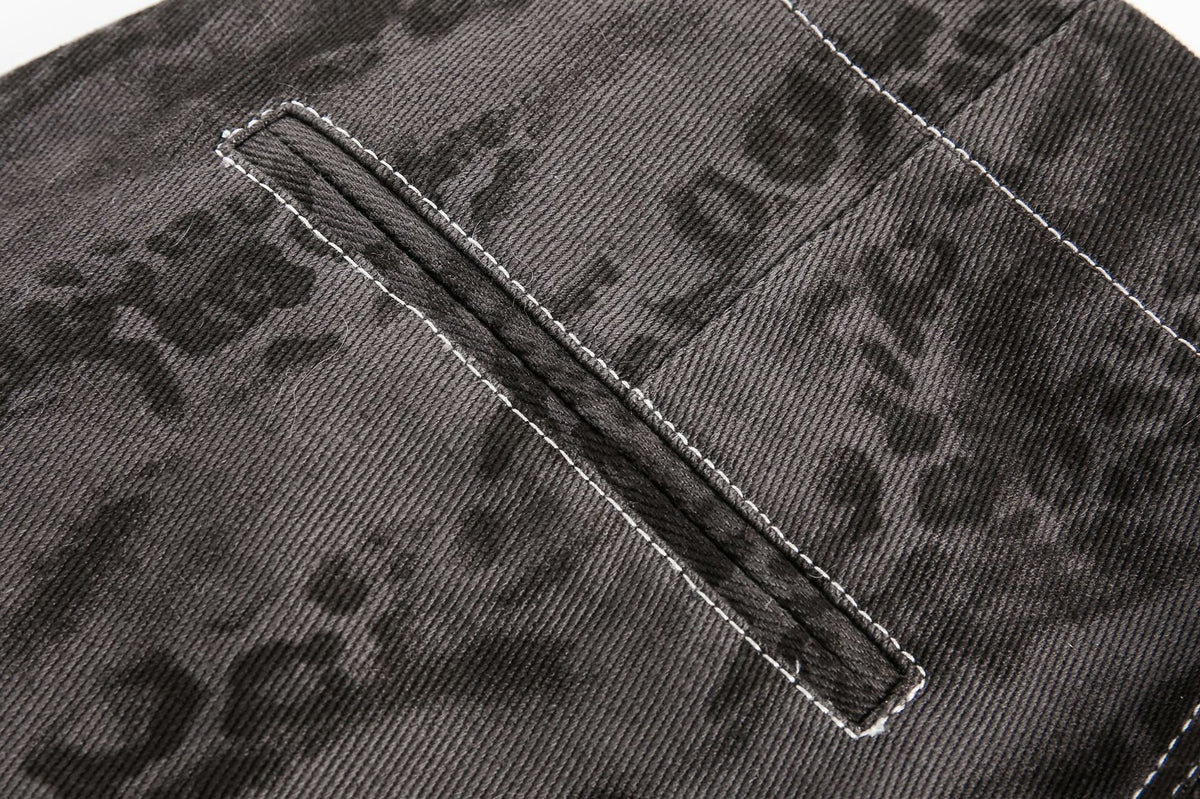 레트로 심플 캐주얼 워크 반바지