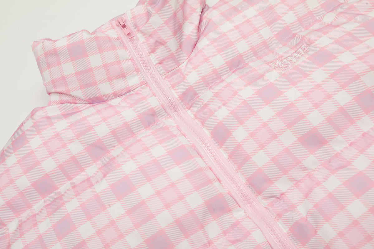 Retro plaid cotton jacket (women's style)