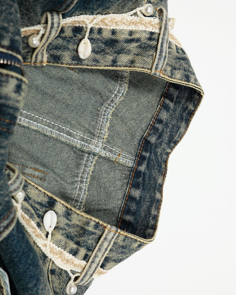Vintage distressed jeans