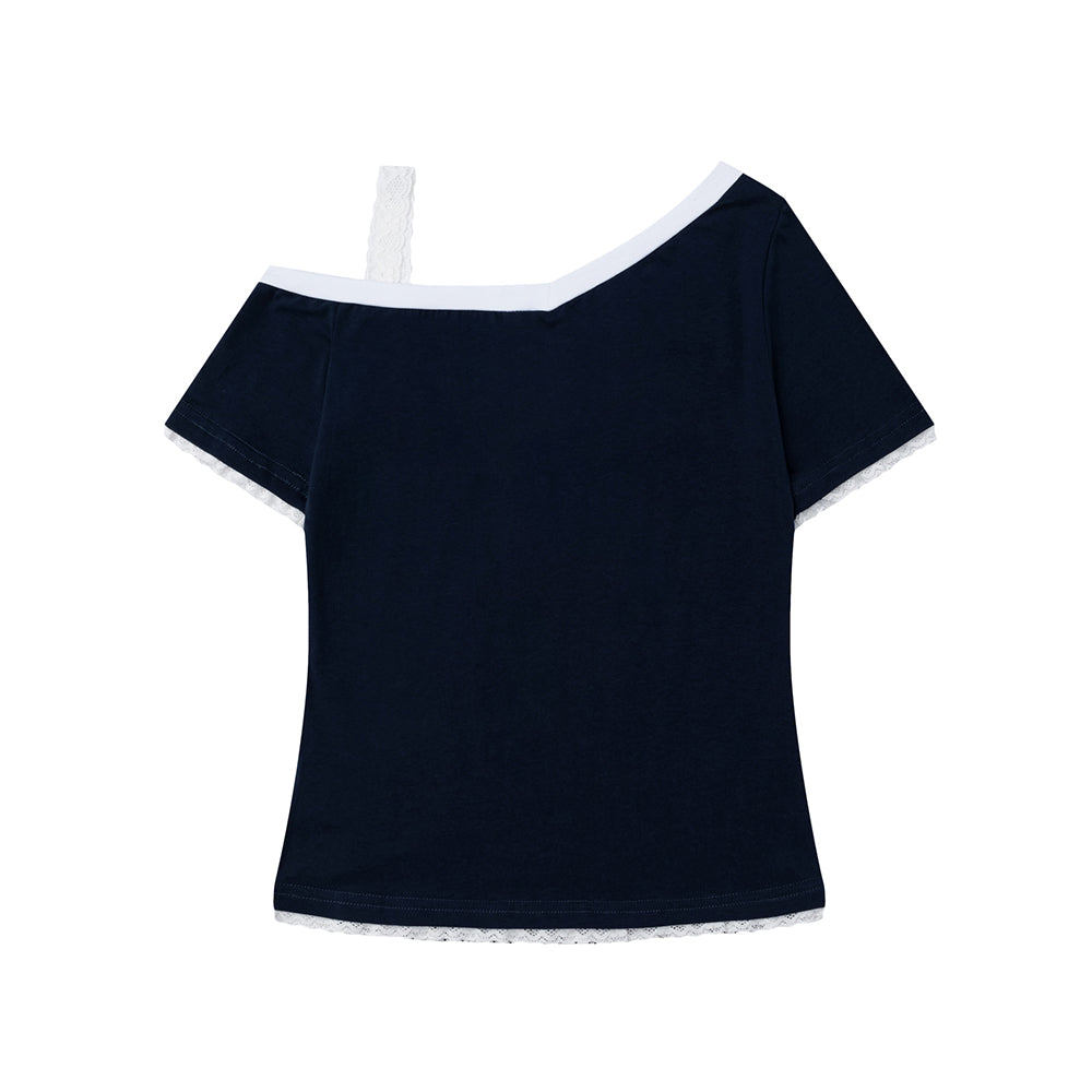 Simple design short sleeves