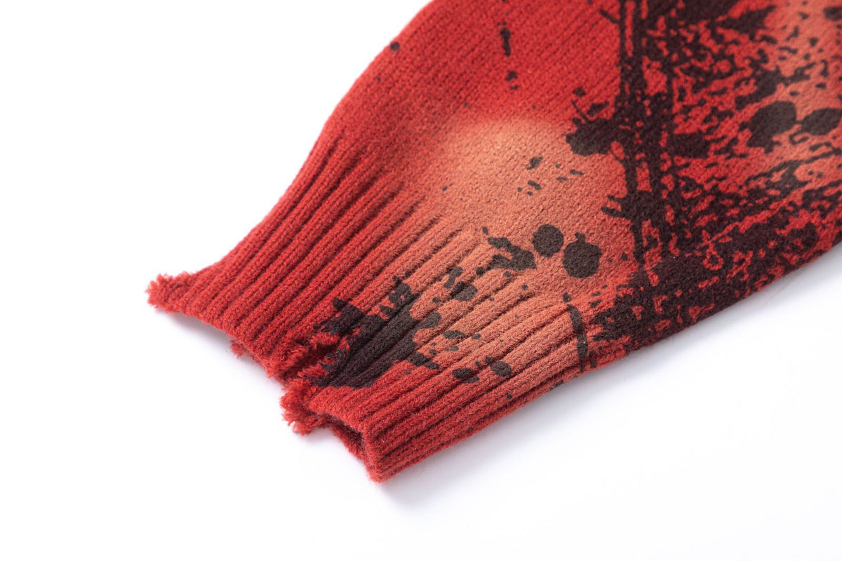 vintage loose pullover sweater