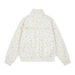 floral embroidered jacket