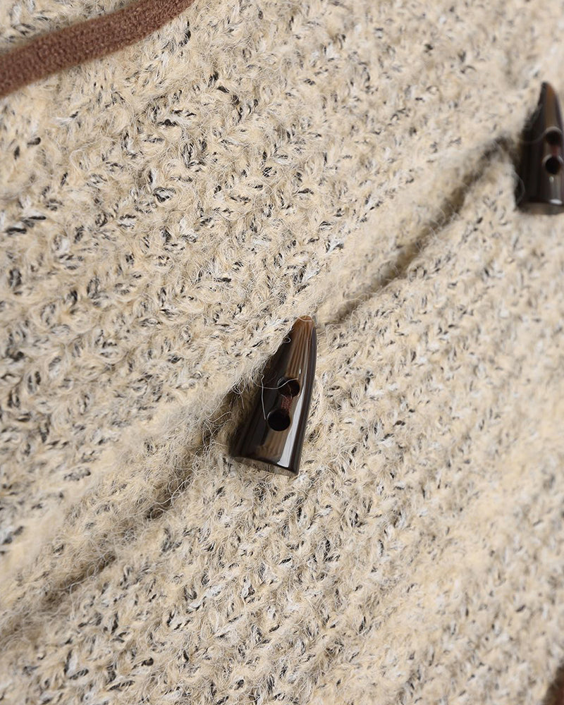 Vintage Denim Button Sweater