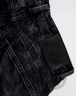 休閑個性牛仔長褲