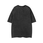 워시드 데님 반팔