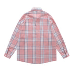 retro plaid long sleeve shirt