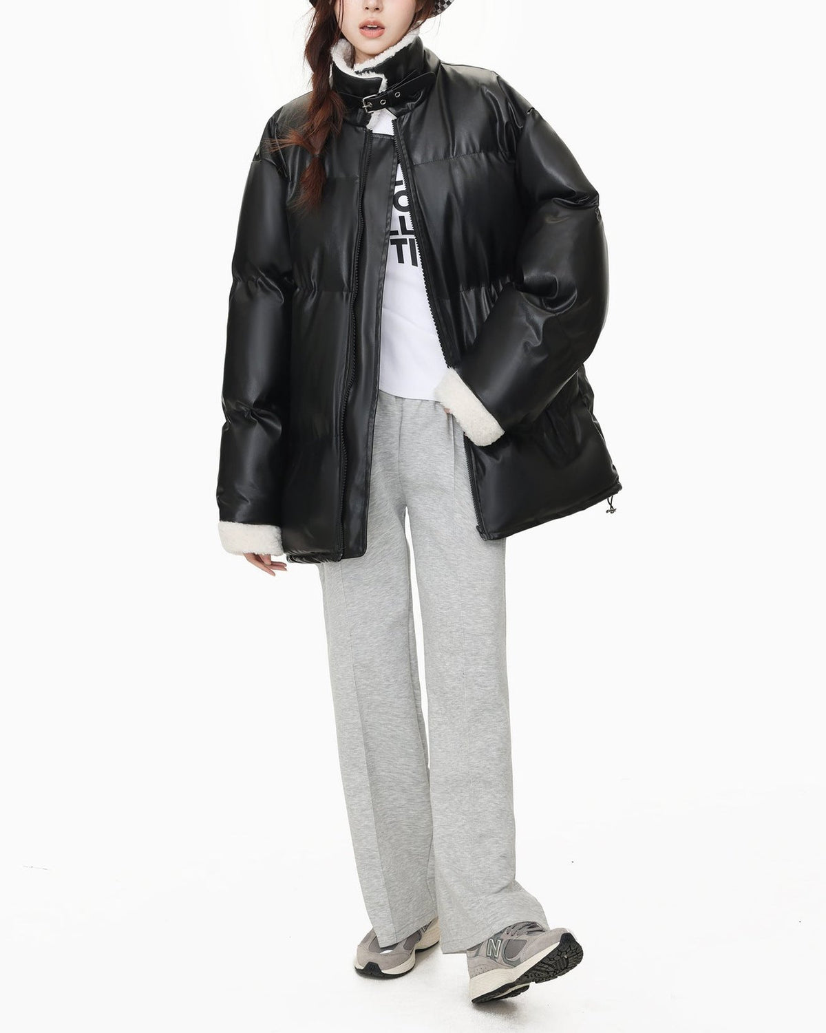 Retro simple versatile cotton jacket