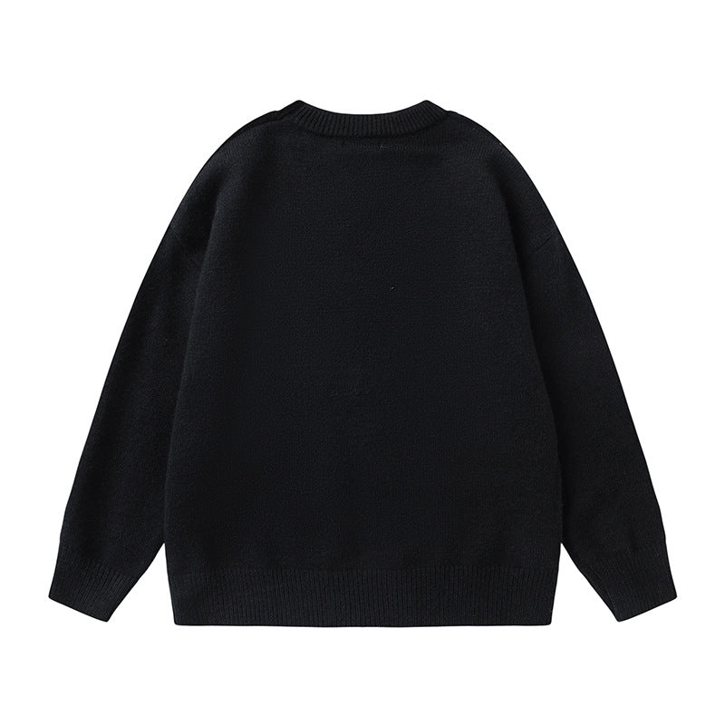 vintage christmas loose sweater