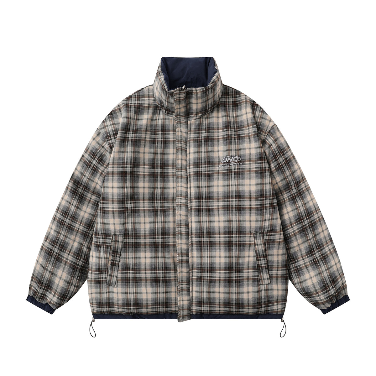 Retro reversible cotton jacket