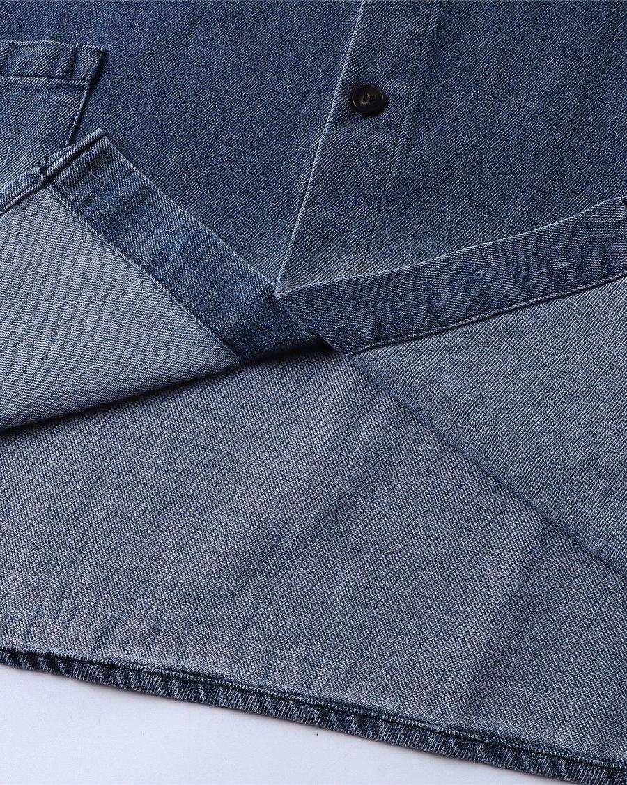 Vintage Simple Denim Shirt