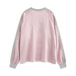 復古印花套頭衛衣