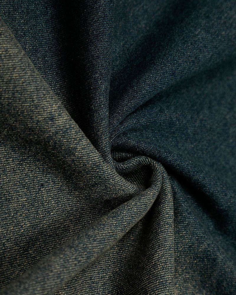 復古撞色牛仔衛衣