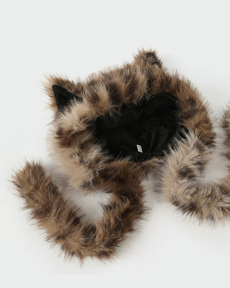 Plush thick earmuffs