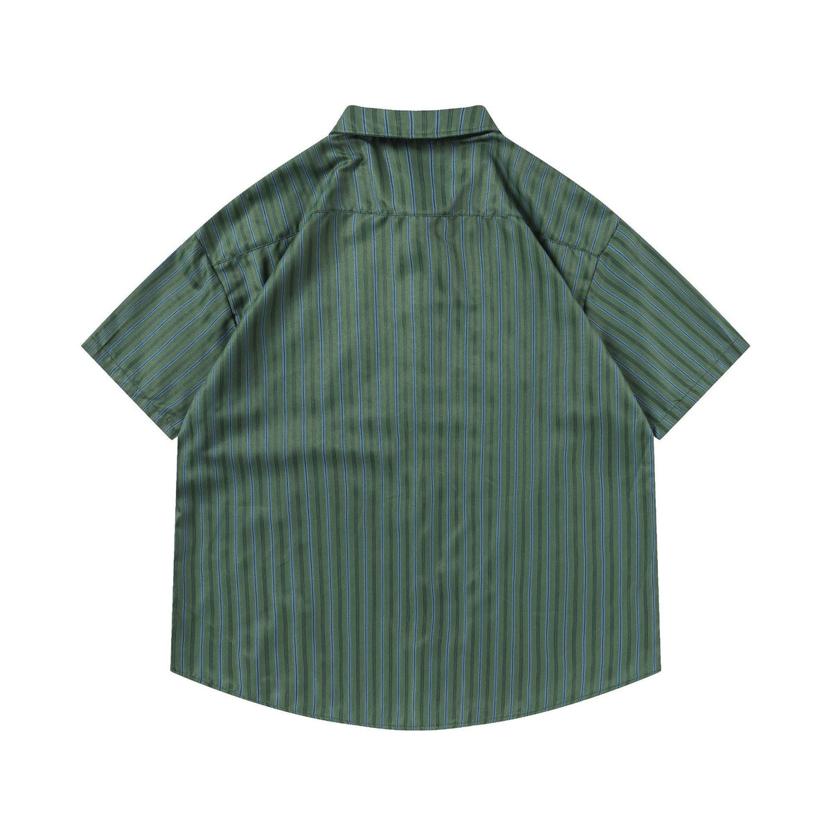 Striped shirt with vintage tie