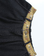 Embroidered Puppy Shorts