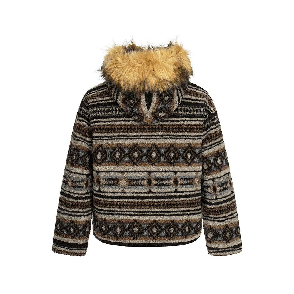 Casual loose cotton coat