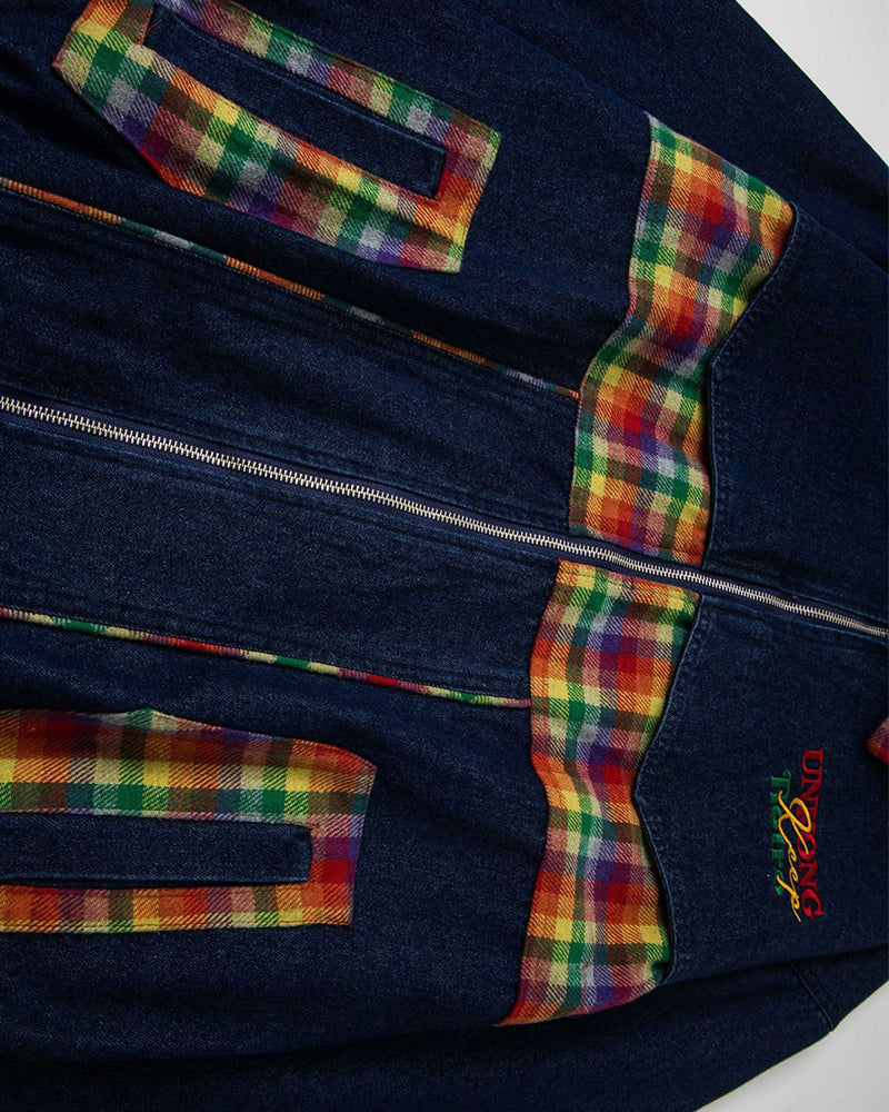 Color-blocked jacket