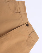 Simple patchwork plaid shorts