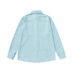 Retro plaid long-sleeved shirt