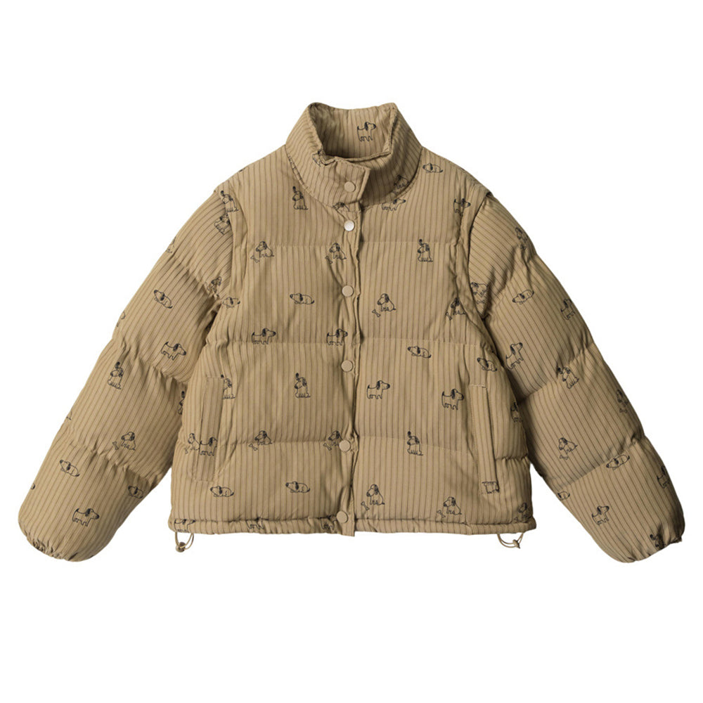 탈부착 가능한 캐주얼 베스트 재킷