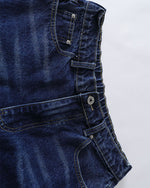 復古水洗休閑短褲