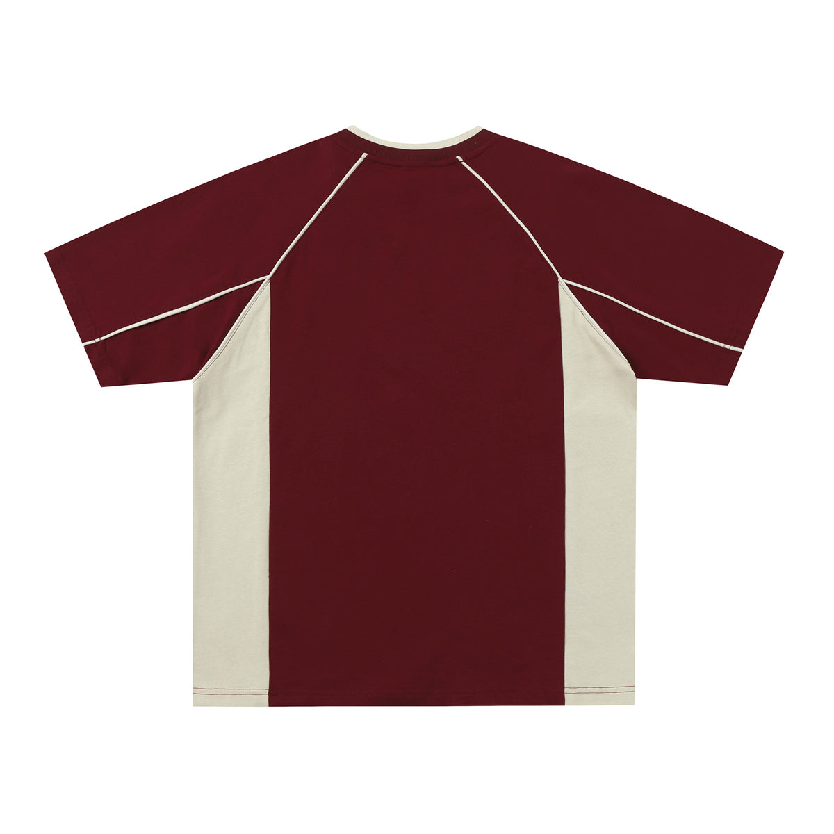 레트로 패치워크 대비 반소매