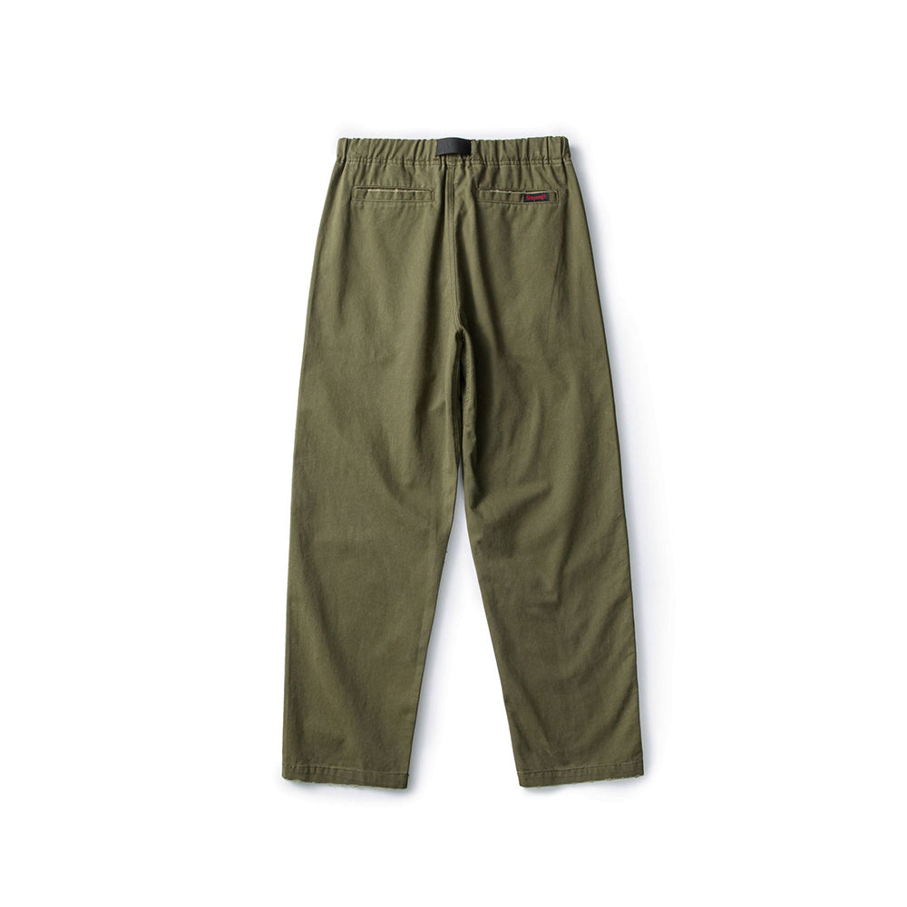 Solid color retro casual pants