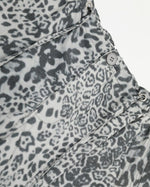 復古百搭豹紋休閑衛褲