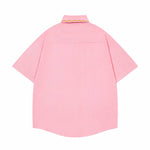 Funny flower short-sleeved shirt