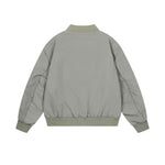 Vintage embroidered badge couple jacket