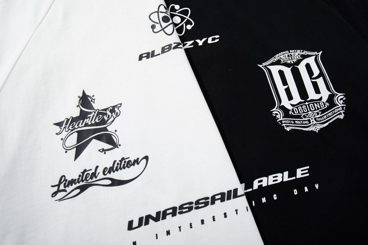 Retro crew neck short sleeves