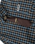 plaid loose long-sleeved shirt