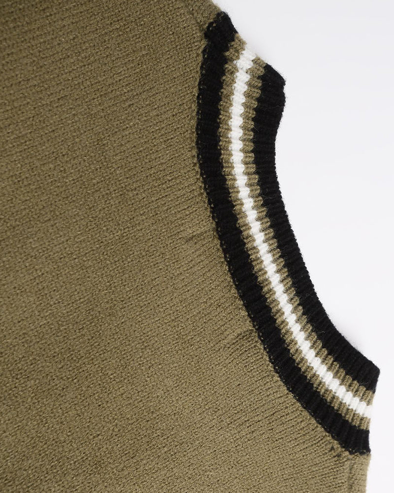 可愛奶牛圓領毛衣