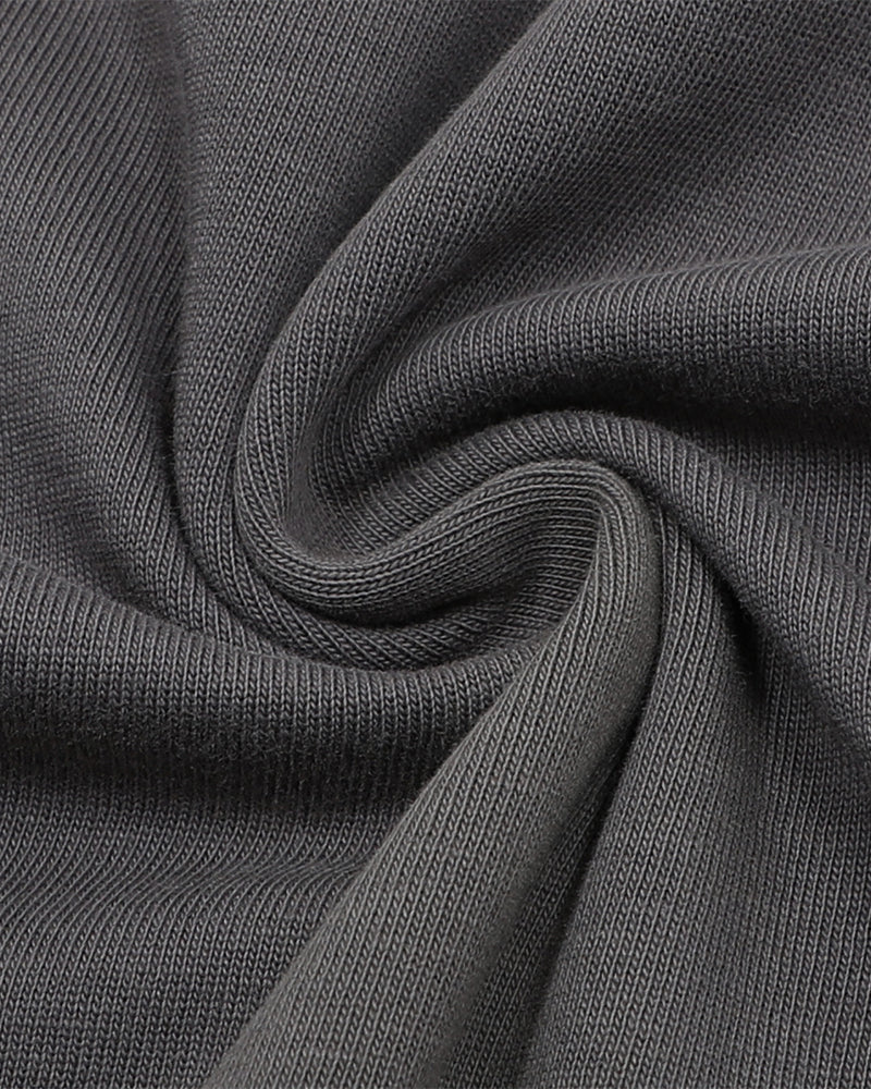 레트로 프린트 라운드넥 반팔