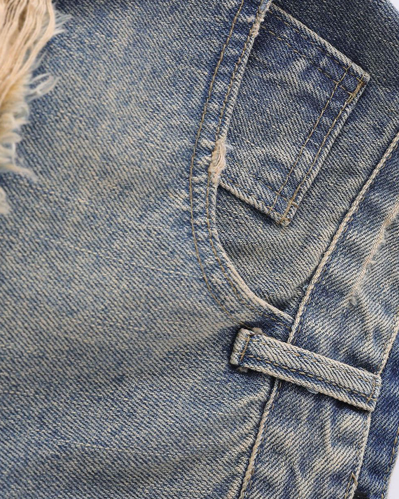 Vintage ripped jeans