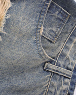 Vintage ripped jeans