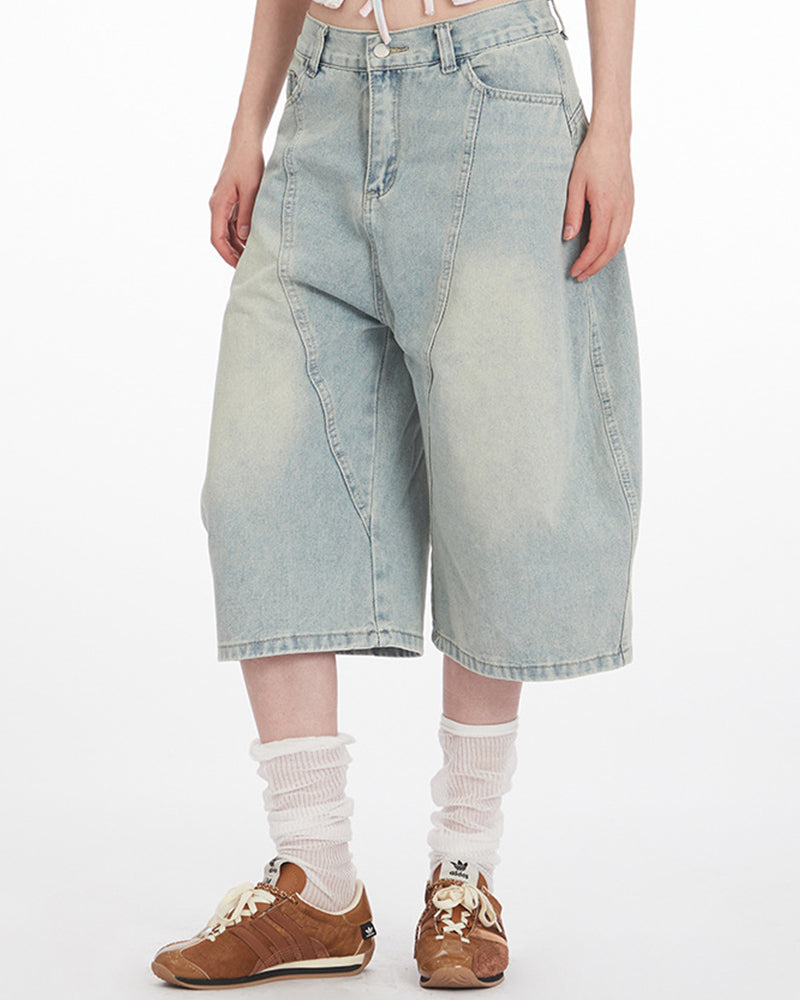 Vintage cropped jeans