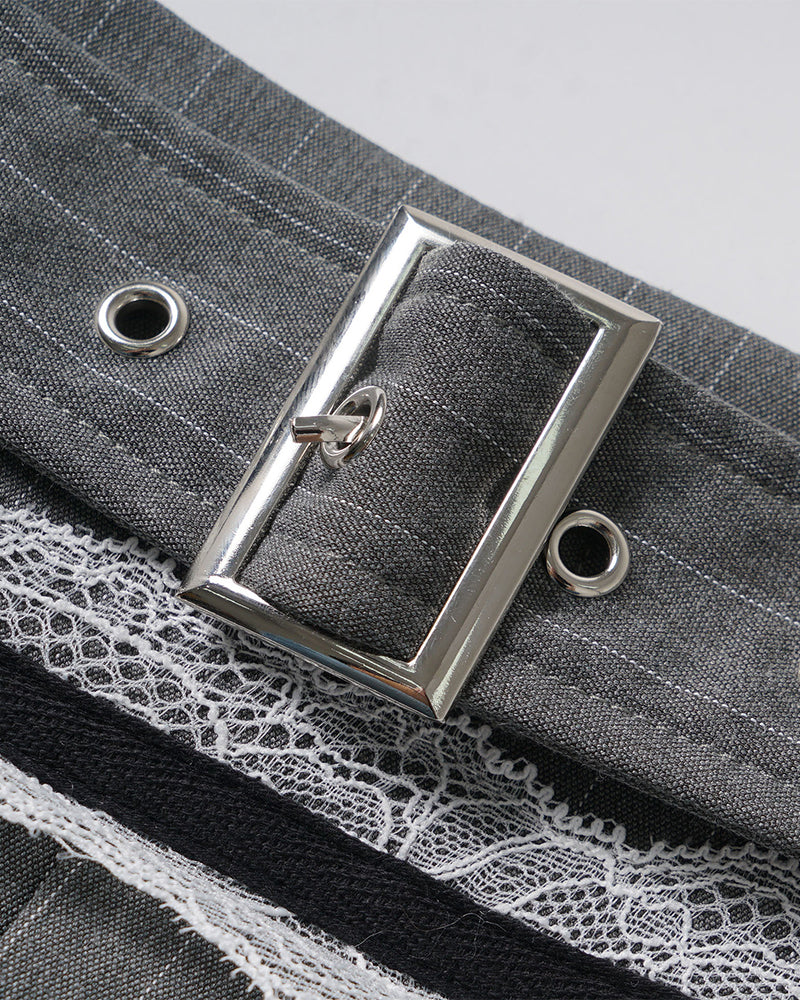 Retro personality skirt