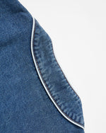 Washed letter jacket