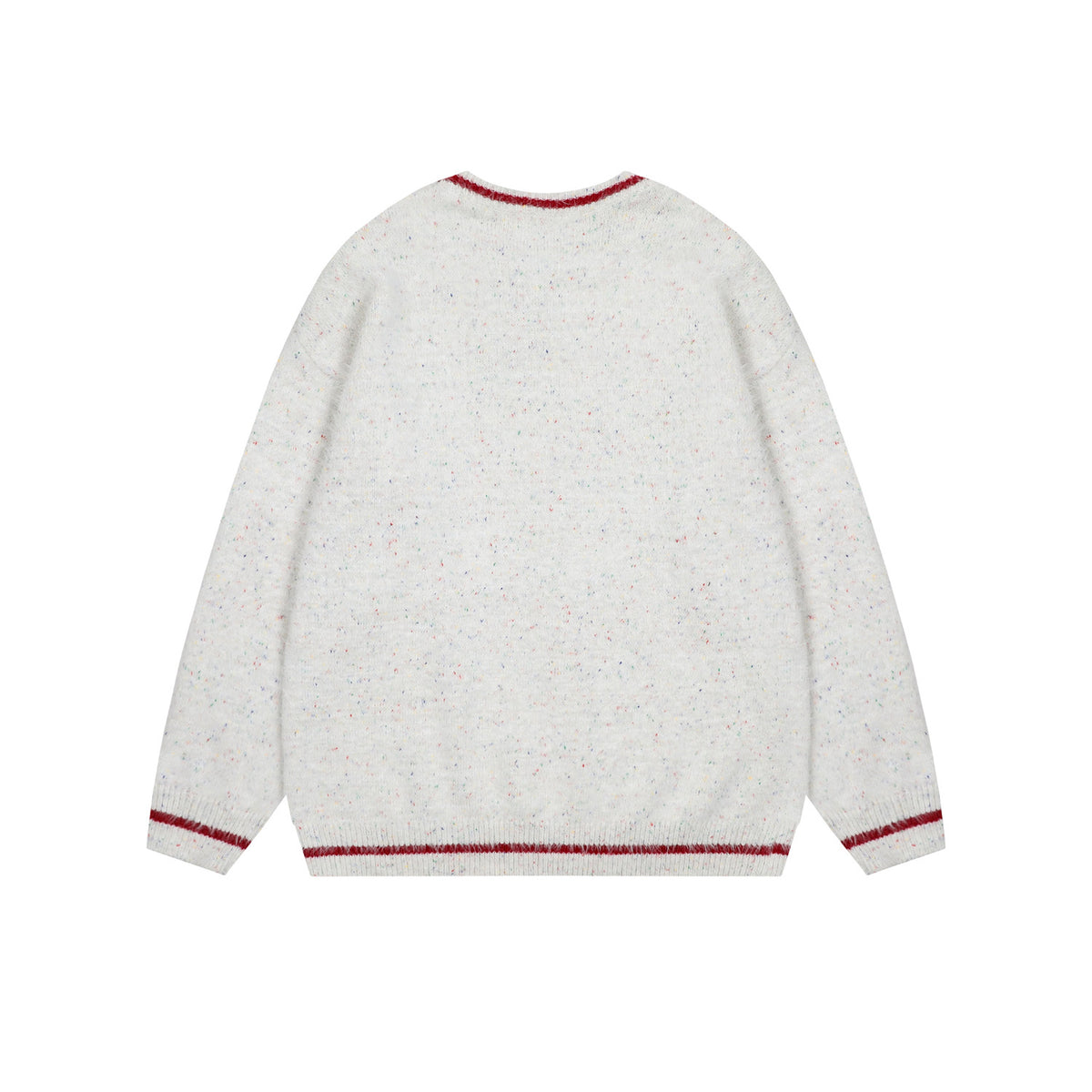 復古貓咪貼布毛衣