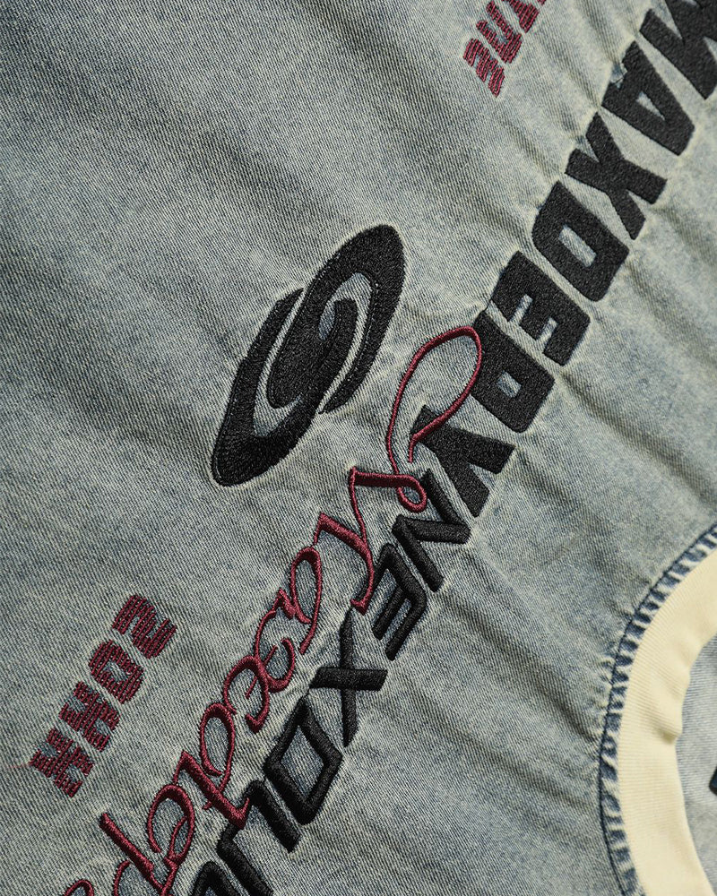 워시드 디스트레스드 반팔