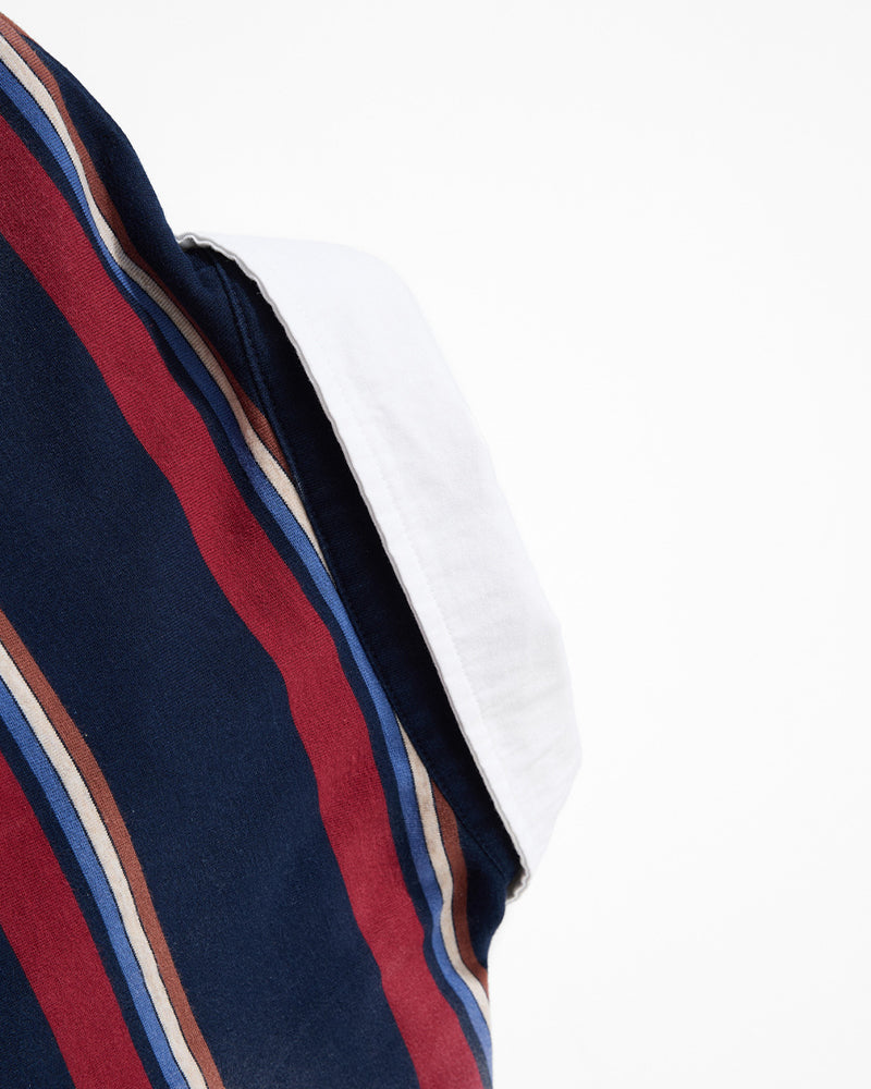 撞色假兩件長袖