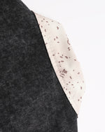 embroidered contrast jacket