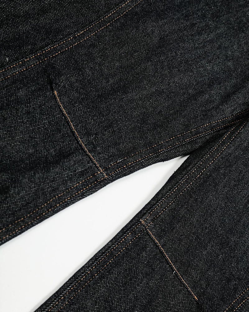 Simple denim trousers