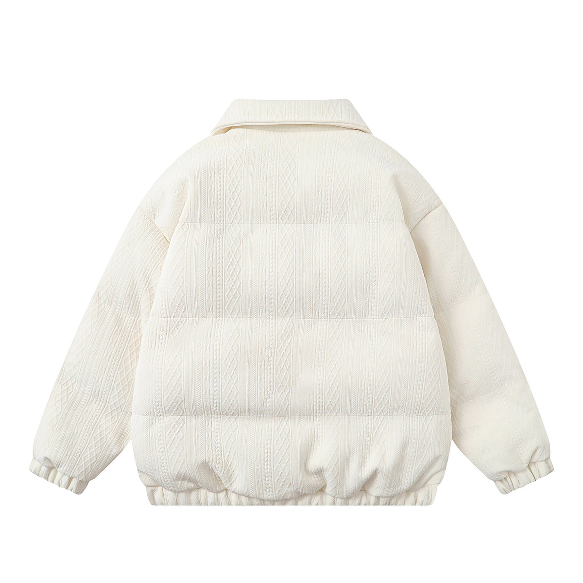 Retro bow cotton jacket