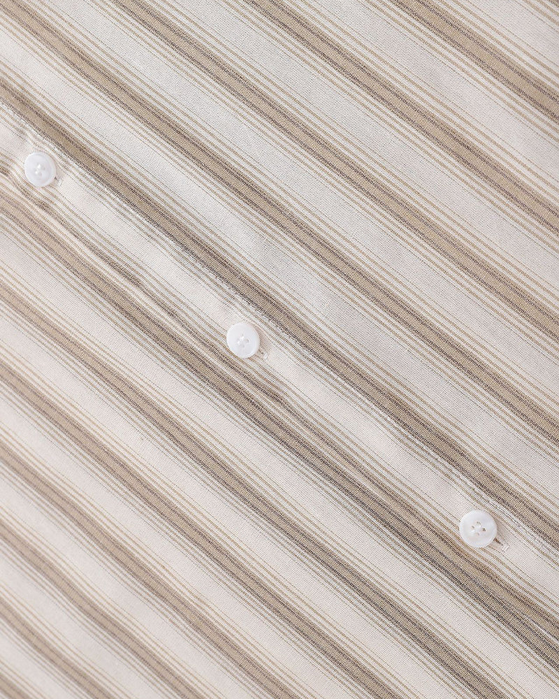 Simple Striped Long Sleeve Shirt