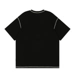 Retro puppy print short sleeves