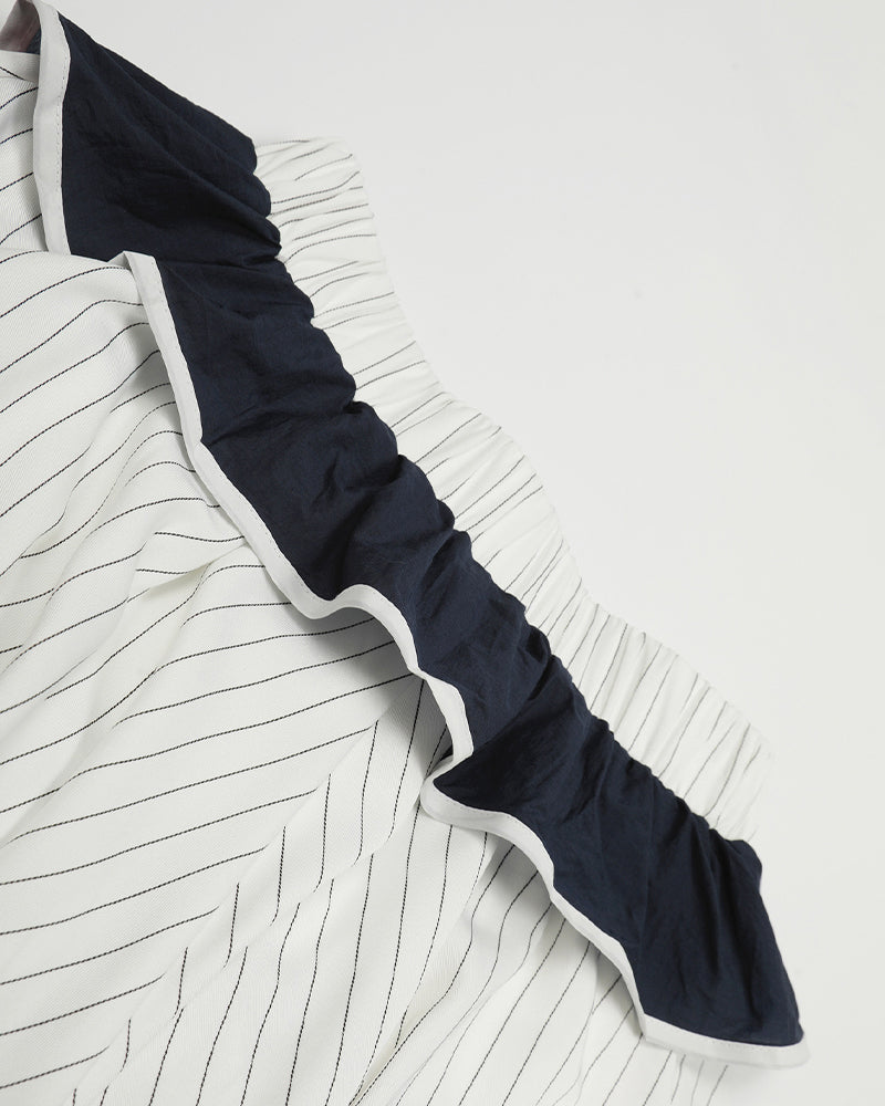 休閑設計感短裙