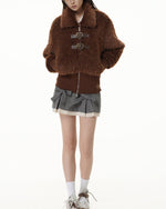 Retro embroidered cotton jacket